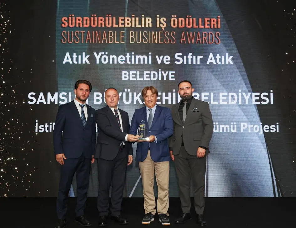 Samsun’un Çiftlik Caddesi Projesi Ödül Aldı