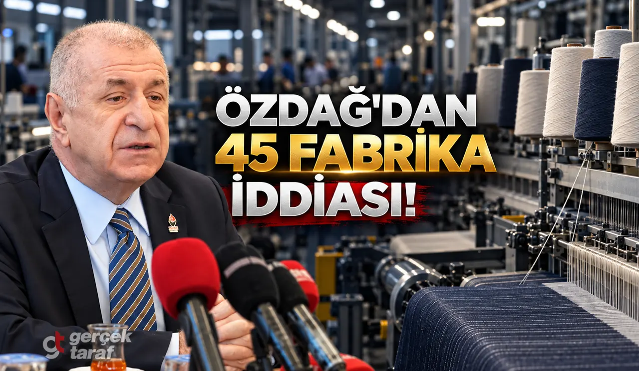 Ümit Özdağ'dan Denizli'de 45 Fabrika İddiası! Fon Krizi Çıkışı