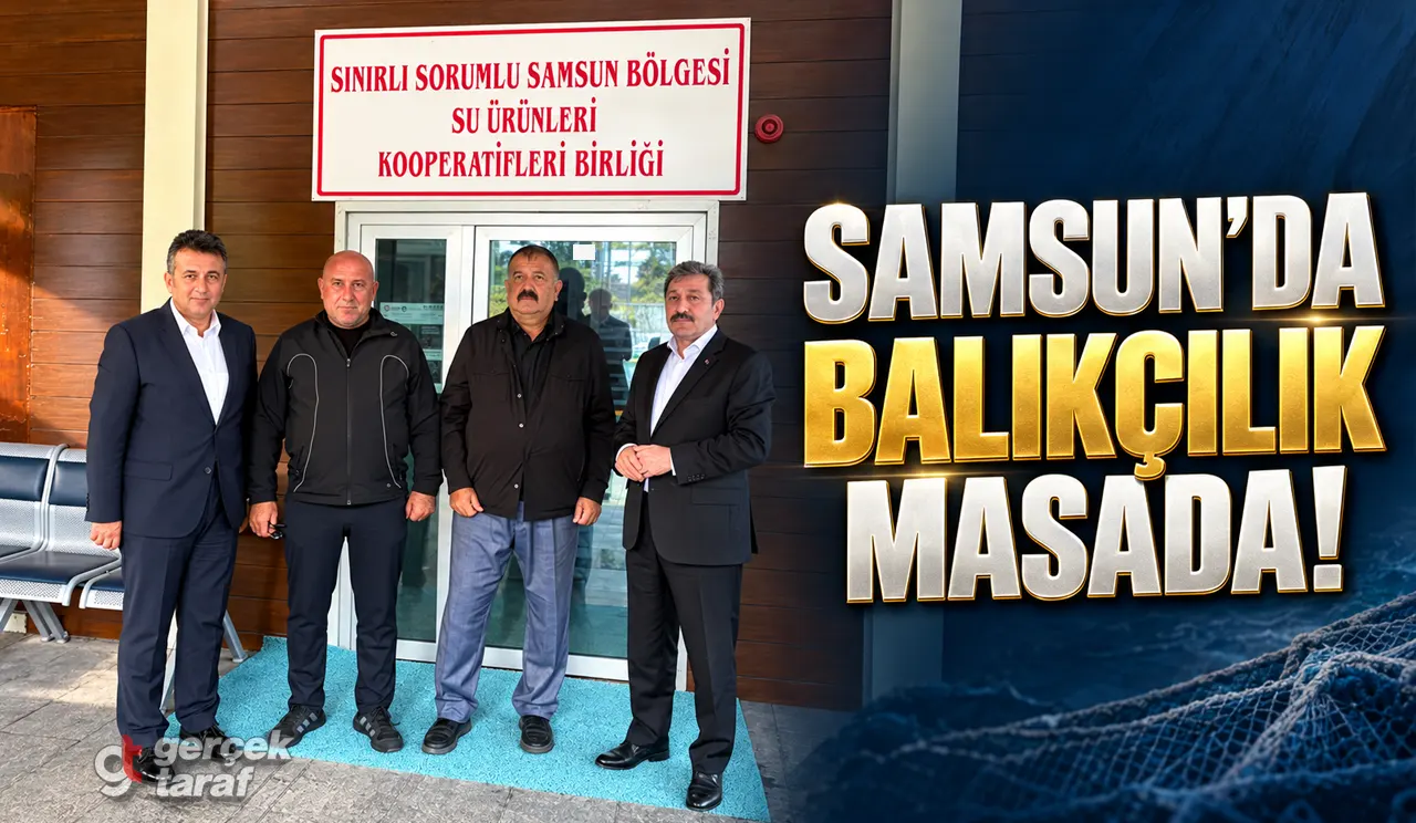 Samsun'da Balıkçılık Masaya Yatırıldı! Tavlı ve Doğan'dan Ziyaret