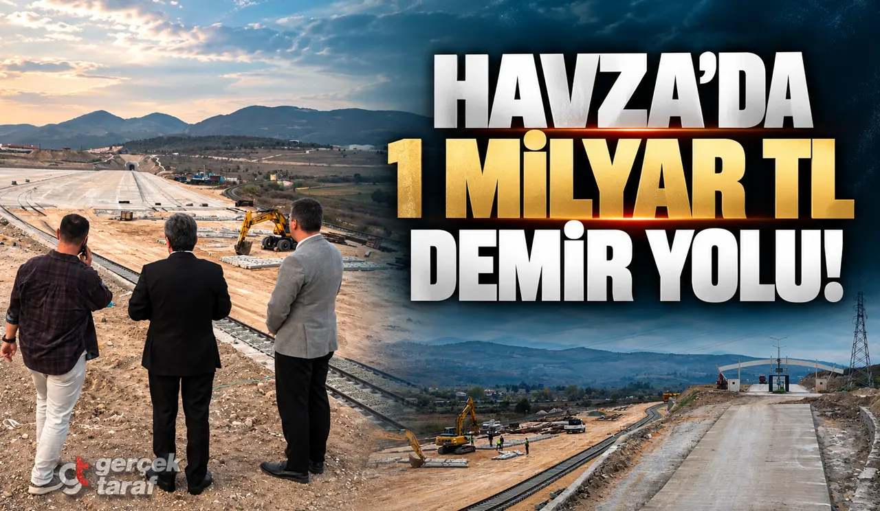 Samsun'da 1 milyar TL'lik demir yolu projesi! Kasımda açılacak