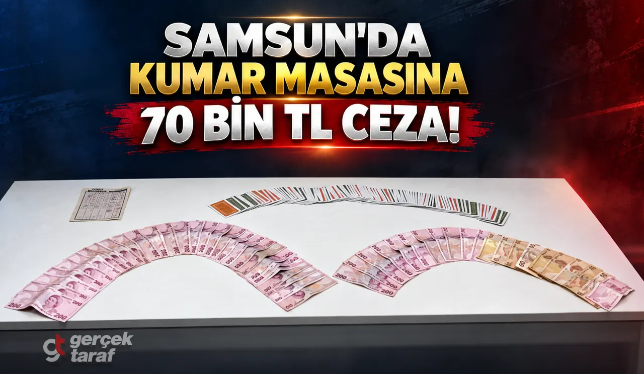 Samsun'da Kumar Masasına 70 Bin TL Ceza!