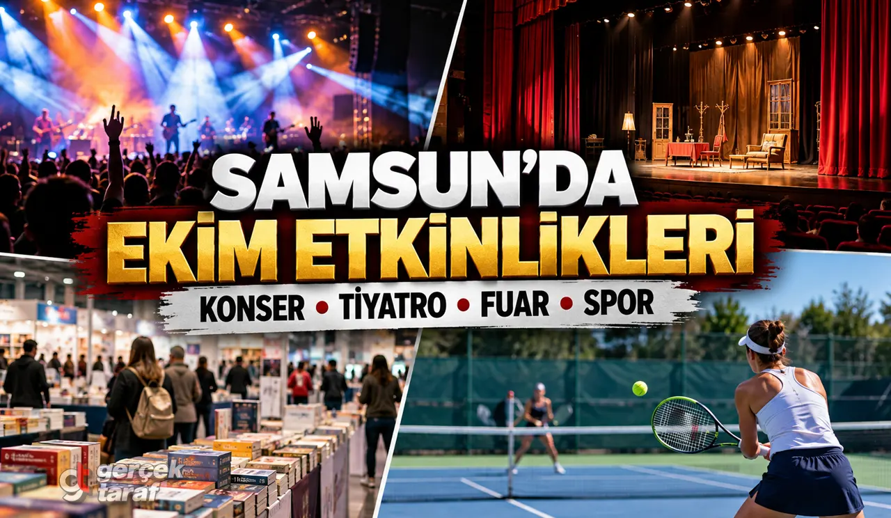 Samsun Ekim 2026 Etkinlikleri: Konser, Tiyatro ve Fuar