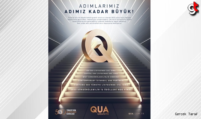 QUA Granite Yeni Yılı Başarılarıyla Kutluyor!