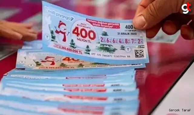 Milli Piyango yılbaşı bileti çekilişi sonuçları, 400 milyon TL’lik büyük ikramiye tam bilete çıktı
